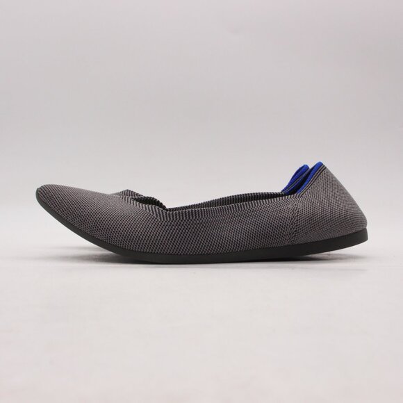 Rothy’s The Point Women's Size 7.5 Gray Ballet Flat Classic Slip On Shoes - Picture 4 of 9